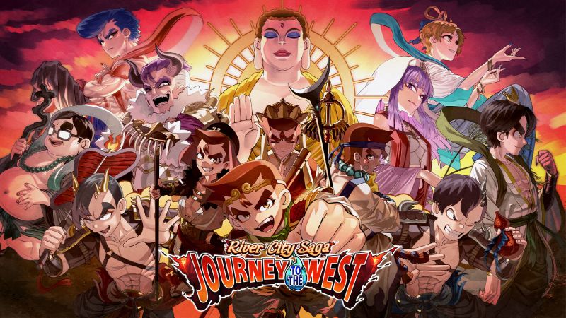 Kunio protagoniza “River City Saga: Journey to the West”, inspirado en la novela clásica china