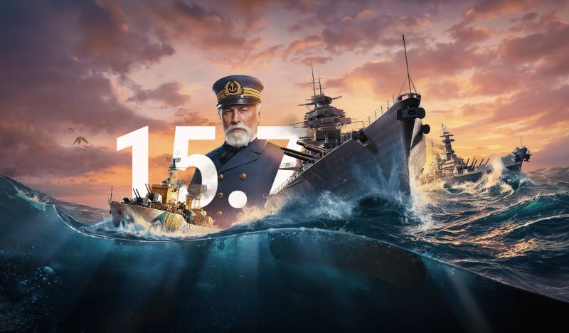 World of Warships inicia el evento Convoy Navideño de seis meses en su actualización 15.7