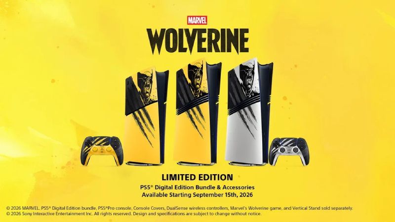 PlayStation 5 estrena colección de edición limitada inspirada en Marvel’s Wolverine con arte de Jock