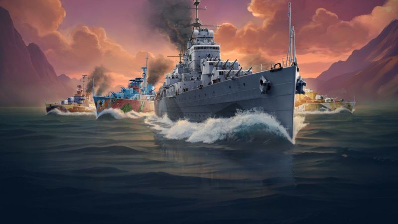 World of Warships presenta la nueva línea de destructores Panamericanos: Barcos, mecánicas y estrategia