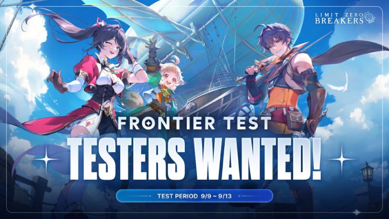 El RPG de acción anime LIMIT ZERO BREAKERS abre registros para su 