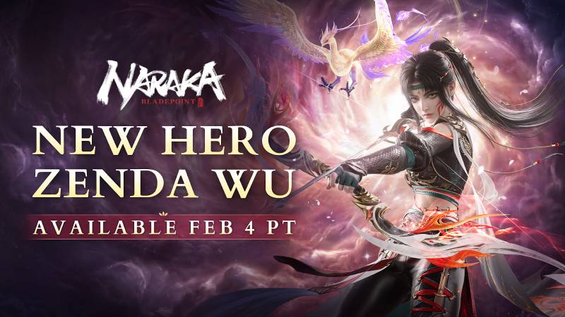 Naraka: Bladepoint se actualiza con Zenda Wu, nuevas armas y modos de juego