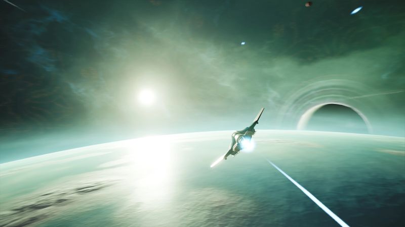 El spacefighter Rogue Eclipse combina influencias de Starfox y Armored Core