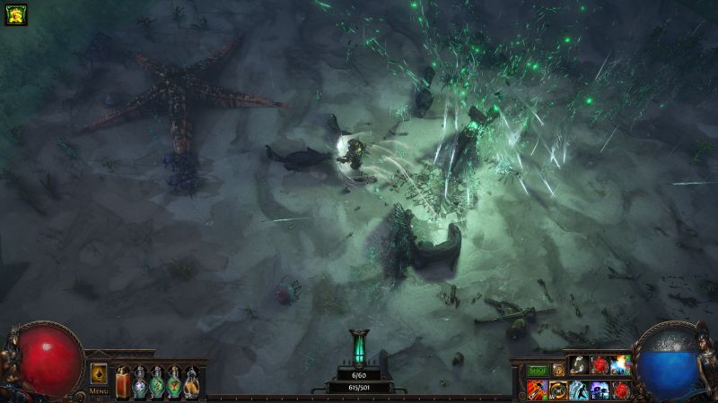 Path of Exile se sumerge al océano con Curse of the Allflame