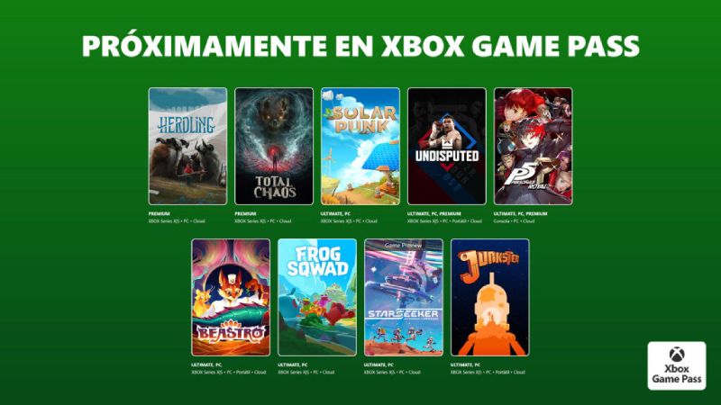 Starseeker, Solarpunk y Undisputed encabezan la nueva oleada de Game Pass