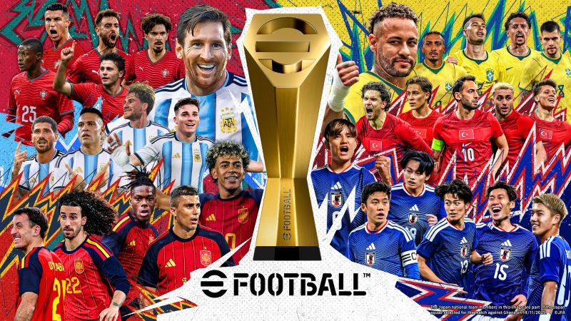 Messi y Lamine Yamal llegan gratis a eFootball durante su nueva campaña internacional