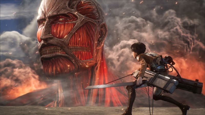 Attack on Titan 3 adapta la historia completa del anime y manga por primera vez