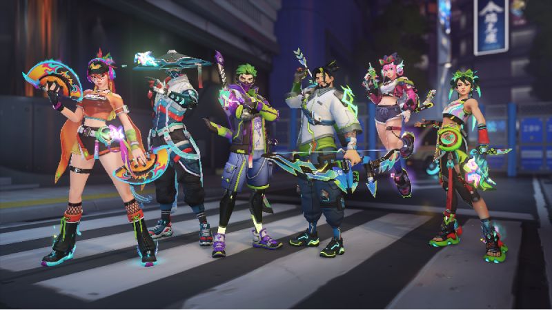 Overwatch presenta su colaboración con YOASOBI y seis nuevos diseños legendarios