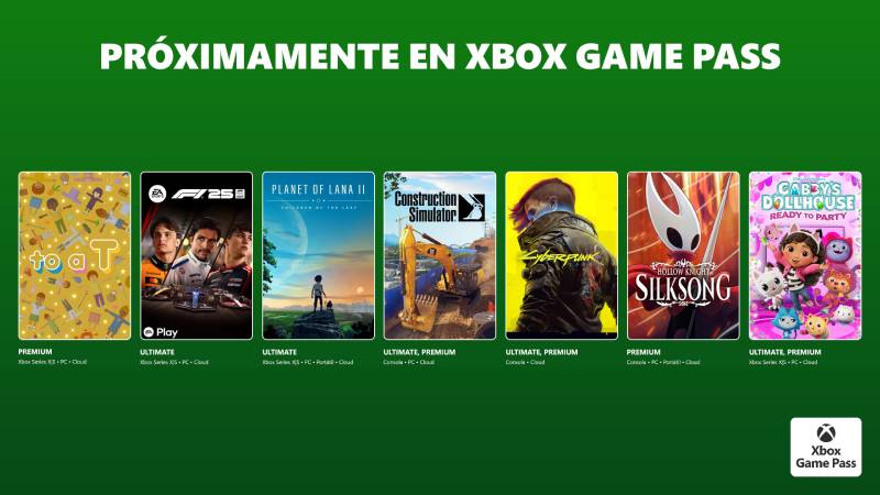 Xbox Game Pass suma Cyberpunk 2077 y nuevos estrenos