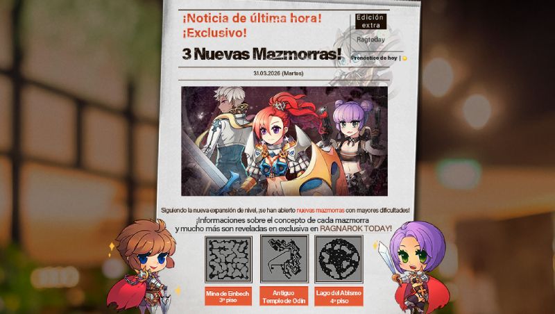 Ragnarök Online LATAM expande su nivel máximo y renueva su contenido