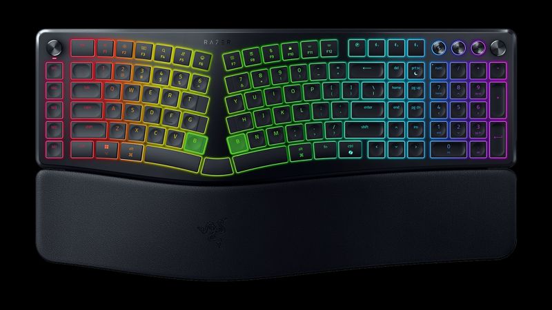 Pro Type Ergo: El nuevo teclado ergonómico llega con IA y controles integrados