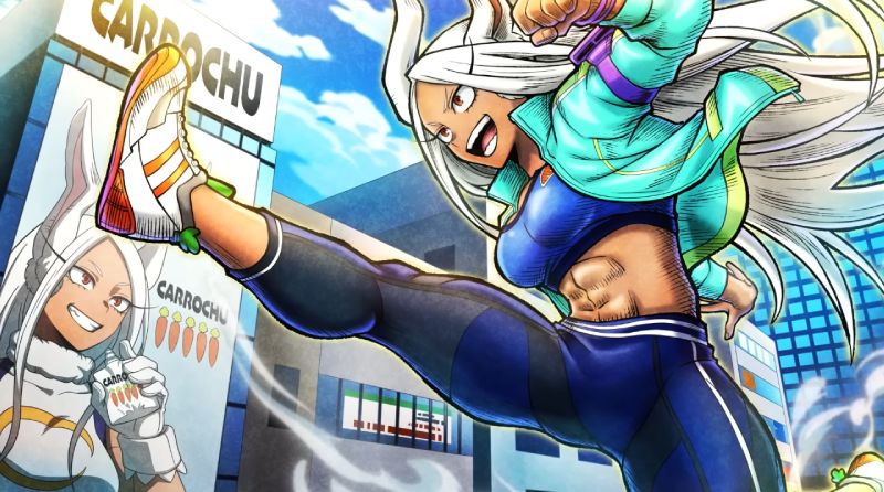 Mirko, la heroína conejo, llega con fuerza a la temporada 17 de MY HERO ULTRA RUMBLE 