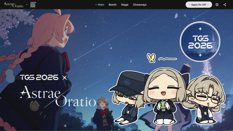 Astrae Oratio muestra sus primeros detalles y confirma su presencia en Tokyo Game Show 2026 