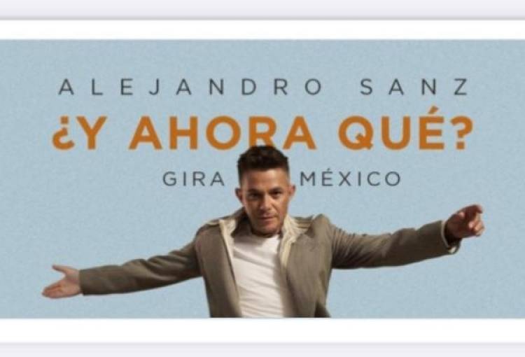 Alejandro Sanz elige México para lanzar su nueva gira mundial