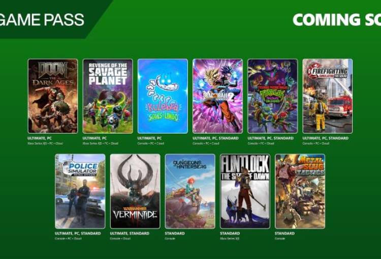 Juegos de Xbox Game Pass para mayo de 2025