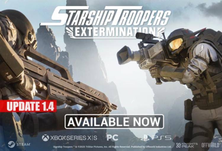 Starship Troopers se actualiza con mejoras tácticas 