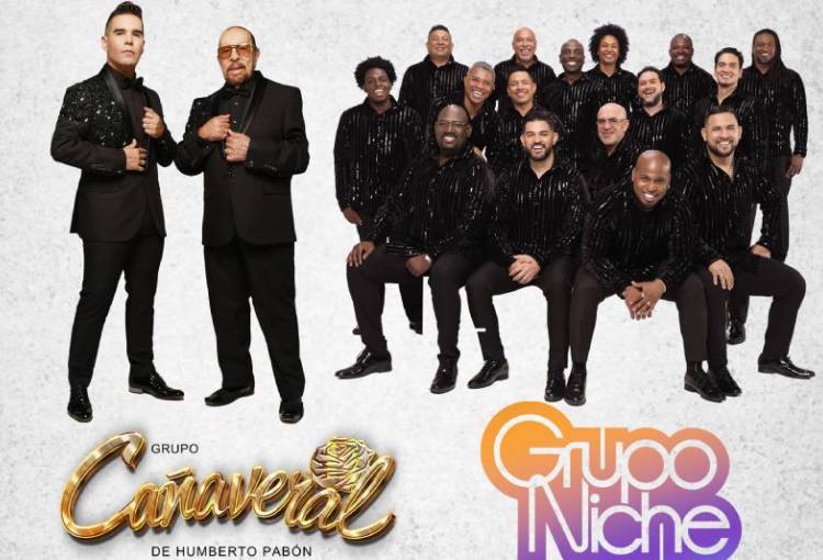 Grupo Cañaveral y Grupo Niche unen fuerzas en el SALSA CUMBIÓN Tour