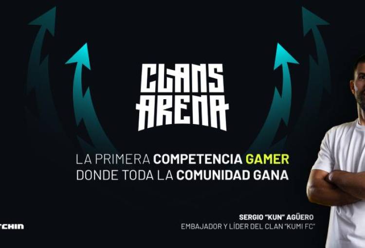 Kun Agüero lanza Clans Arena: Futbol, gaming y premios para los fans