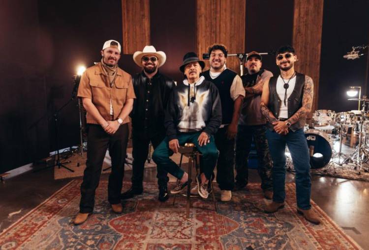 Carlos Santana y Grupo Frontera lanzan “Me Retiro”